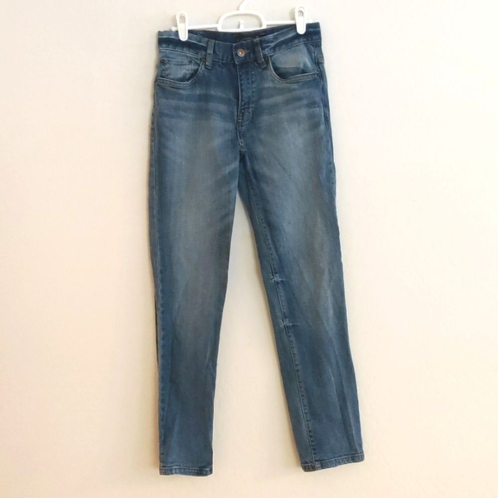 Lucky Brand Girls Classic Straight Adjustable Waist Denim Jeans - Size 12